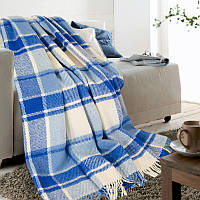 Плед вовняний, плед з логотипом, плед з брендуванням