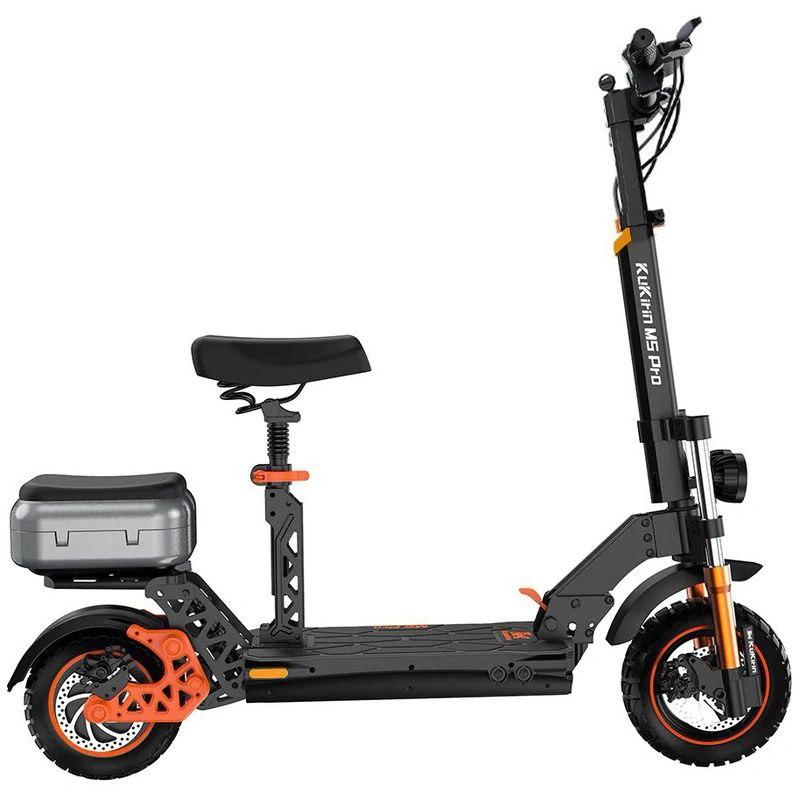 Електросамокат із сидінням та кошиком Kugoo Kirin M5 Pro 2025 (1200 W 20 Ah 48 W), фото 1