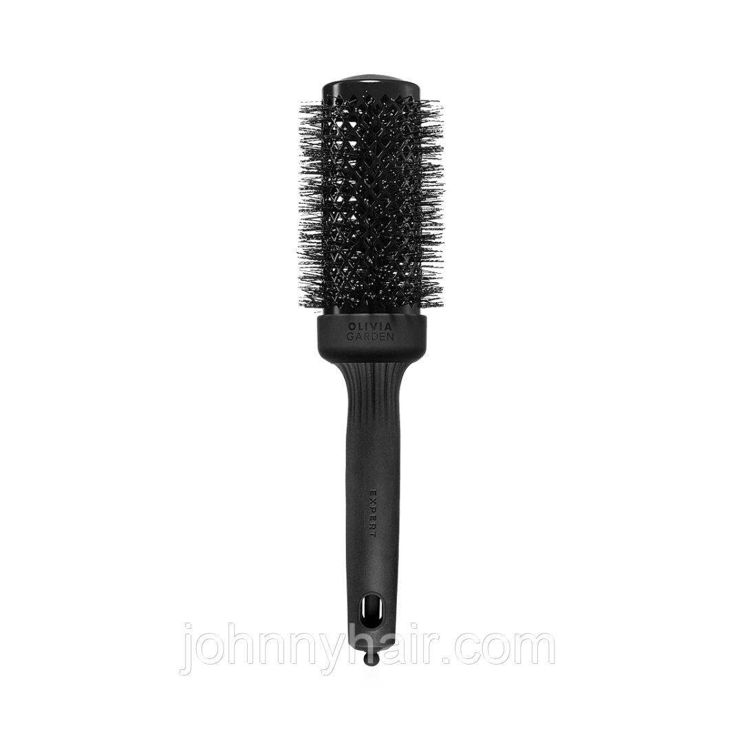 Термобрашинг Olivia Garden EXPERT BLOWOUT SHINE Wavy Bristles Black Label 45, фото 1