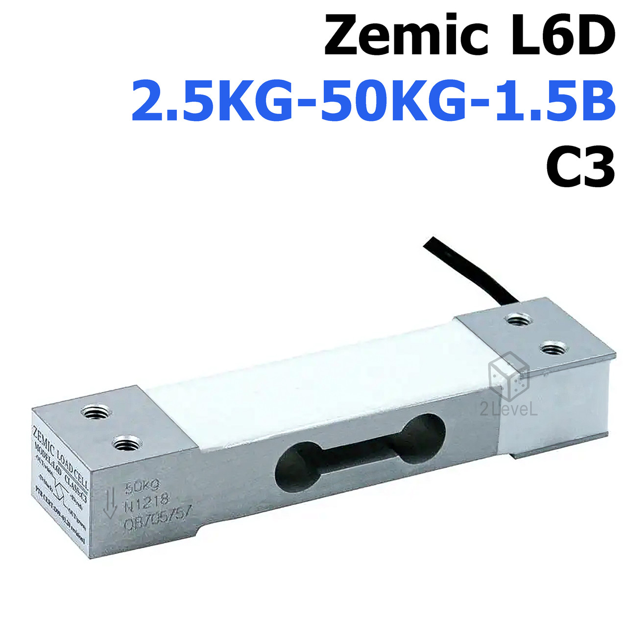 Преміумтерист-тензодатчик 2,5-50 кг Zemic L6D Тензометричний датчик одноточкового типу L6D Датчик одноточковий
