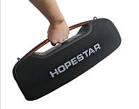 Портативна колонка для ноутбука, Домашня блютуз-колонка, Квадратна блютуз-колонка з підсвіткою HOPESTAR, BSP