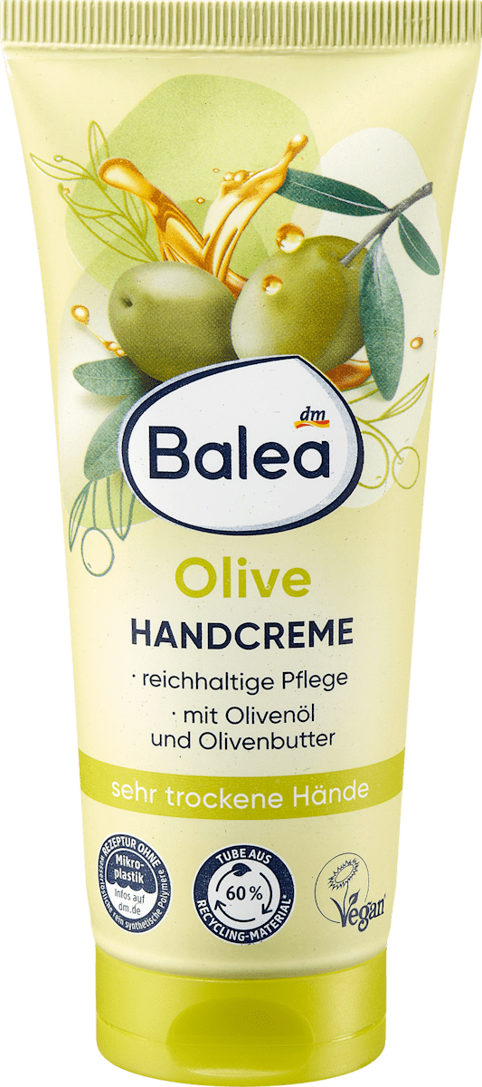 Крем для рук Balea Olive з оливковою олією 100 мл, фото 1