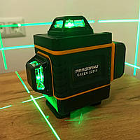 Лазерний рівень для клеєння шпалер 4D (16 ліній), Лазерний осепобудувач 360 градусів, BSP