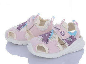 Дитячі босоніжки - кросівки для дівчинок розмір 19 (стелька 13 см) Kimbo рожевий