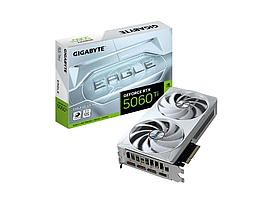 Відеокарта Gigabyte GeForce RTX 5060 Ti Eagle OC Ice 16GB GDDR7 DLSS4 (GV-N506TEAGLEOC ICE-16GD)