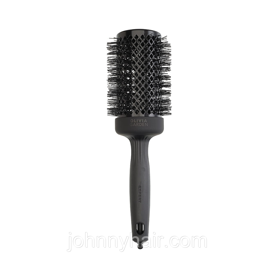 Термобрашинг Olivia Garden EXPERT BLOWOUT SHINE Wavy Bristles Black Label 55, фото 1