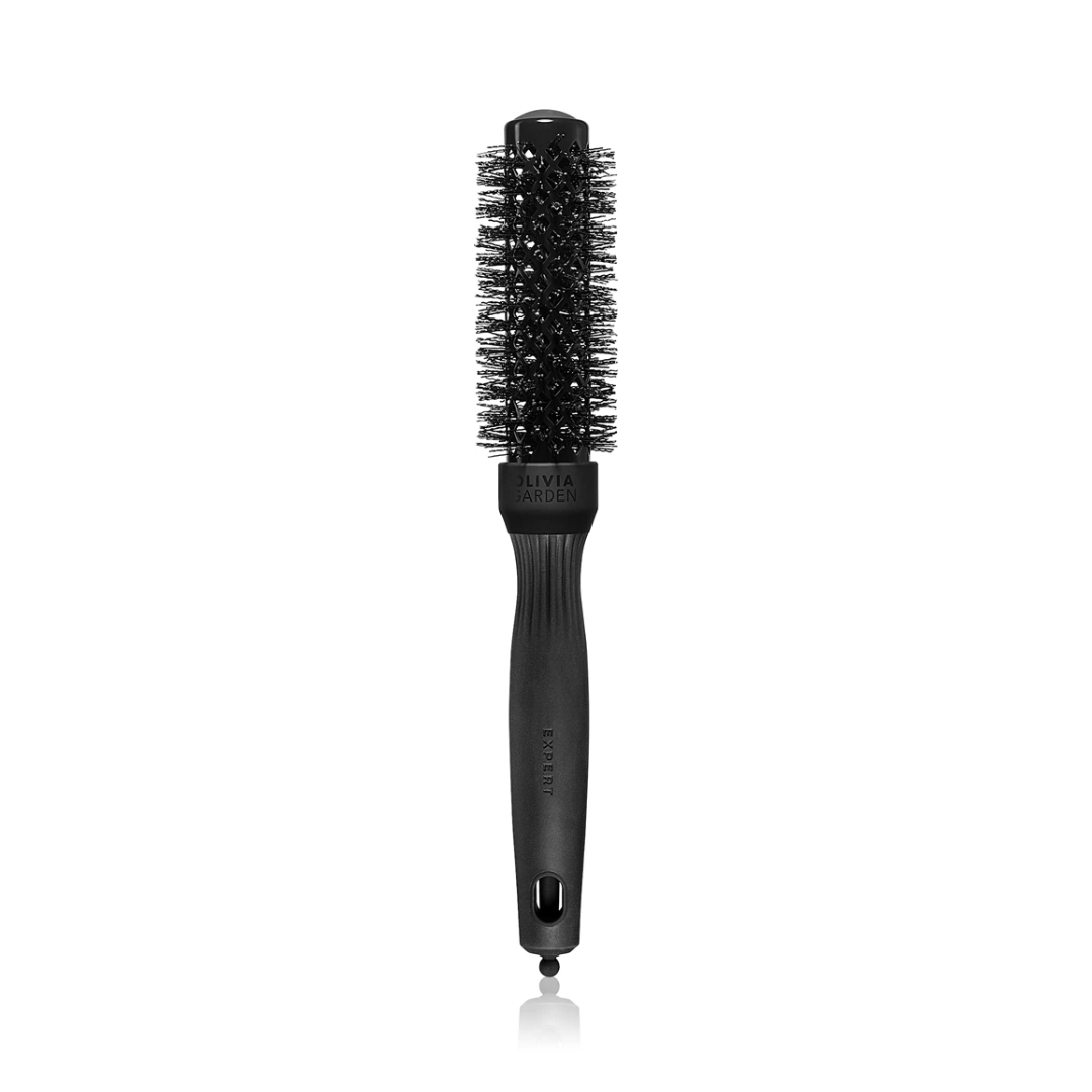 Термобрашинг Olivia Garden EXPERT BLOWOUT SHINE Wavy Bristles Black Label 25