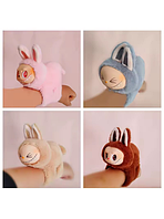 Лабубу м'яка іграшка браслет на руку Labubu 17 см з хвостиком, що крутиться