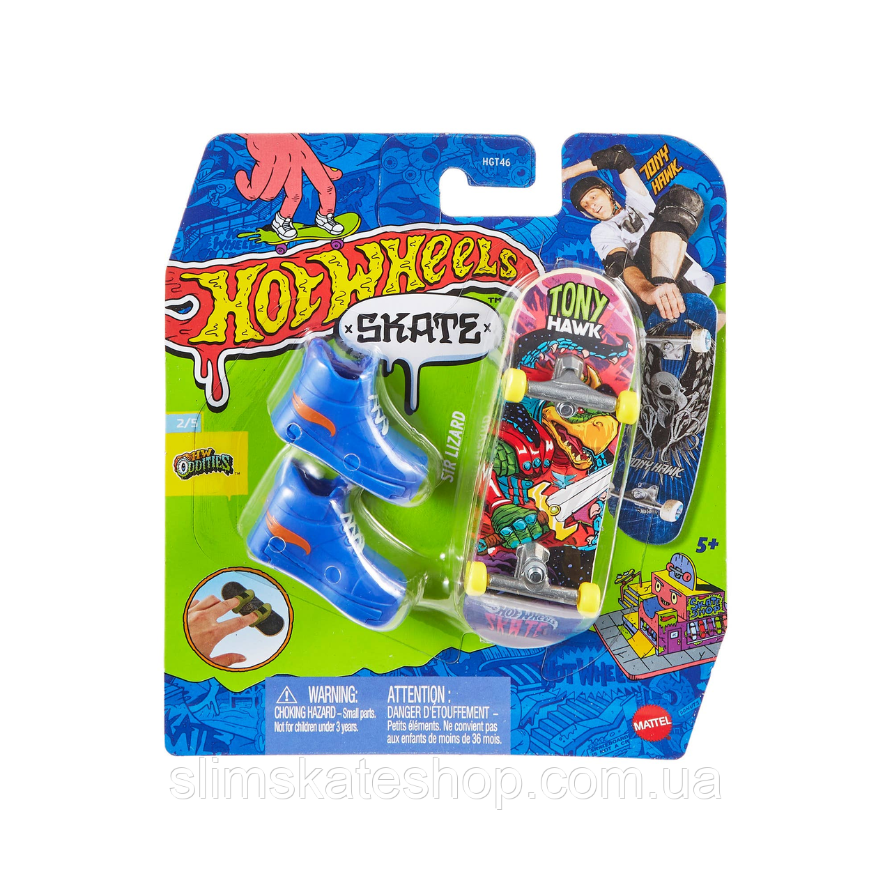 Фінгерборд Hot Wheels Skate Tony Hawk Birdhouse