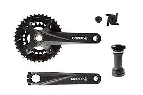 Шатуни OnRide Duet Pro 1010 Hollowtech 170мм 24-38Т BCD 104/64 10/9шв з кареткою Art 6103434