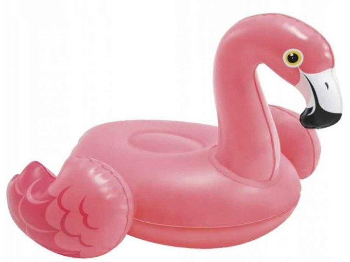 Надувна іграшка для ванни, басейну Фламінго Intex 59590, 24 х 16 см, фото 1