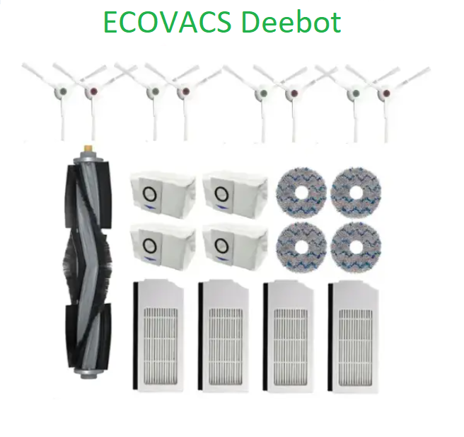 Набір максимальний для робота-пилососа Ecovacs Deebot Ozmo T10 Turbo ( DBX23 ) X1 OMNI ( DEX11 ) 1шт