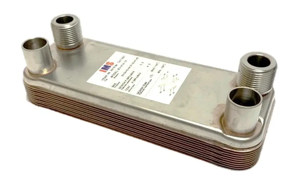 IMS В3-014-ZB-10 3/4 (10-20 kW) пластинчастий теплообмінник під фреон до 45 бар, фото 1