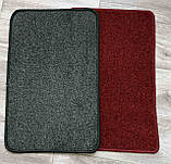 Ковролін однотонний червоний для спальні, дитячої та вітальні ширина 4 метра Malta 220, фото 5