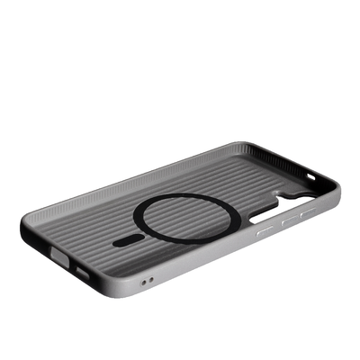 Чохол Carbon With Magsafe для Samsung S24 Titanium, фото 2