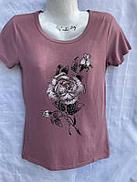 Футболки жіночі, кольору мікс (44-50) гуртом купити від склада 7 км Одеса