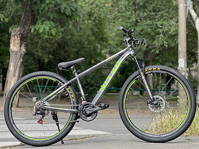 Велосипед гірський спортивний 29 Corso Nitro NT-29816 чорно-зелений на зріст 156-170 см УЦІНКА ПОДРЯПИНИ НА РАМІ !