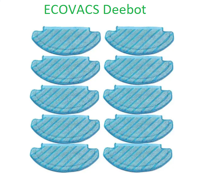 Серветки (ганчірки) для робота-пилососа Ecovacs Deebot OZMO N8 T8 N10 10 шт