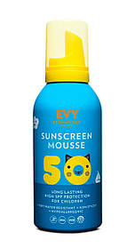 Сонцезахисний мус для дітей та немовлят EVY Technology Sunscreen Mousse SPF50 (150 ml)