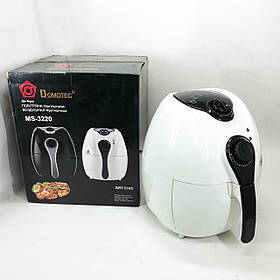 Фритюрница без масла прочная Domotec MS-3220 1300 W 4,5 л, Безмаслянная фритюрница YS-659 для кухні