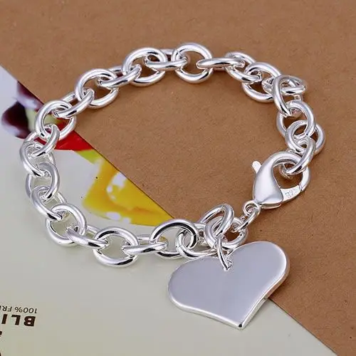 Браслет женский двойное сердцестерл. ср. проба тіффані tiffany