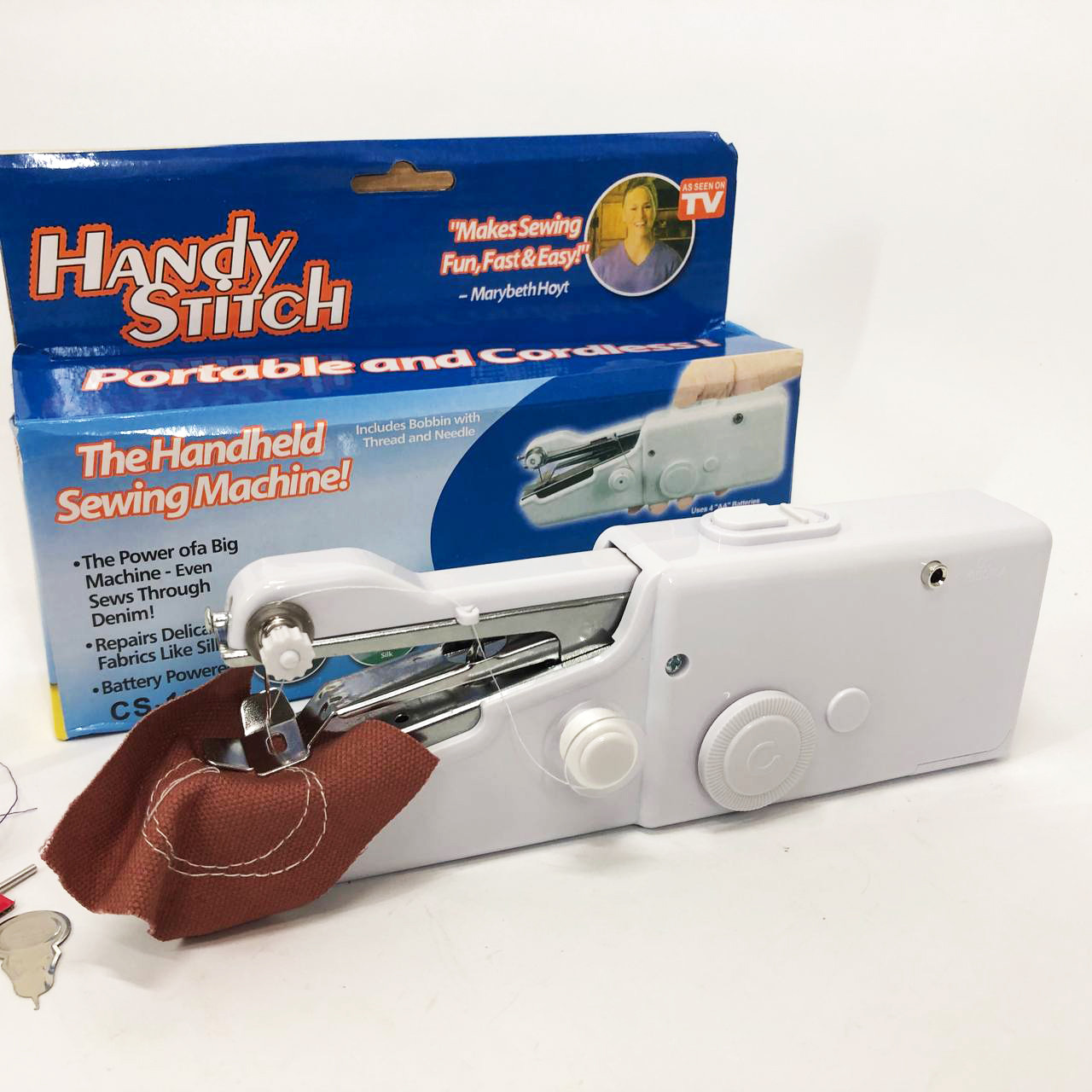 Багатофункціональна домашня швейна машинка портативна HANDY SWITCH CS-101B, Швейна машинка WM-287 для дому