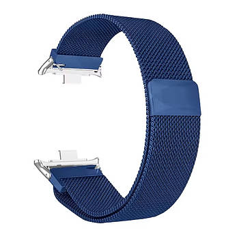 Ремінець для фітнес-браслету Xiaomi Smart Band 9Pro / 8Pro Milanese design Blue