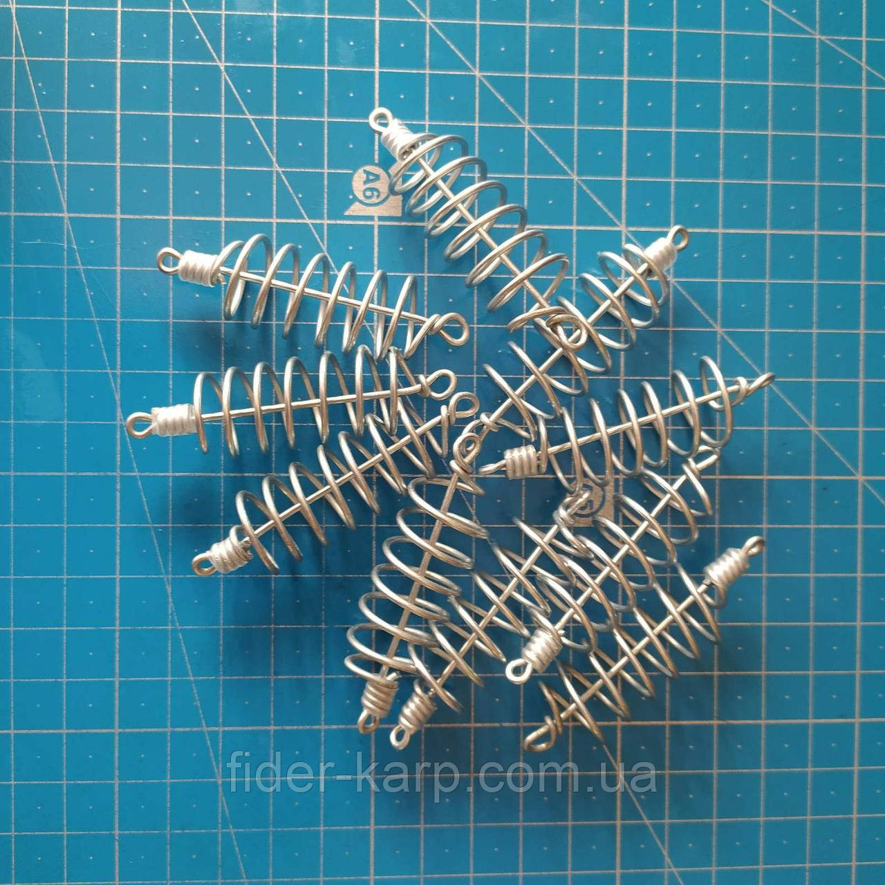 🇺🇦 Рибальська годівниця "КОРМАЧОК" (60х18мм) 🇺🇦, фото 1