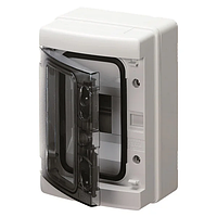 Щит 4авт IP65 зовнішній SIRIUS GISELT, навісний G-S104 модульний, накладний пиловологозахист бокс герметичний