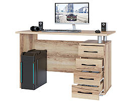 Комп'ютерний письмовий стіл XDesk-106.1 з тумбою для роботи та навчання універсальний стильний офісний стіл