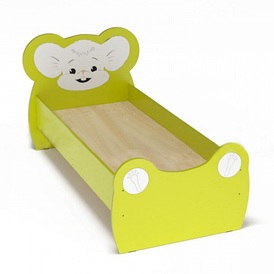 Кровать ясельная Мышонок с бортиками для детей безопасная и комфортная для сна и отдыха