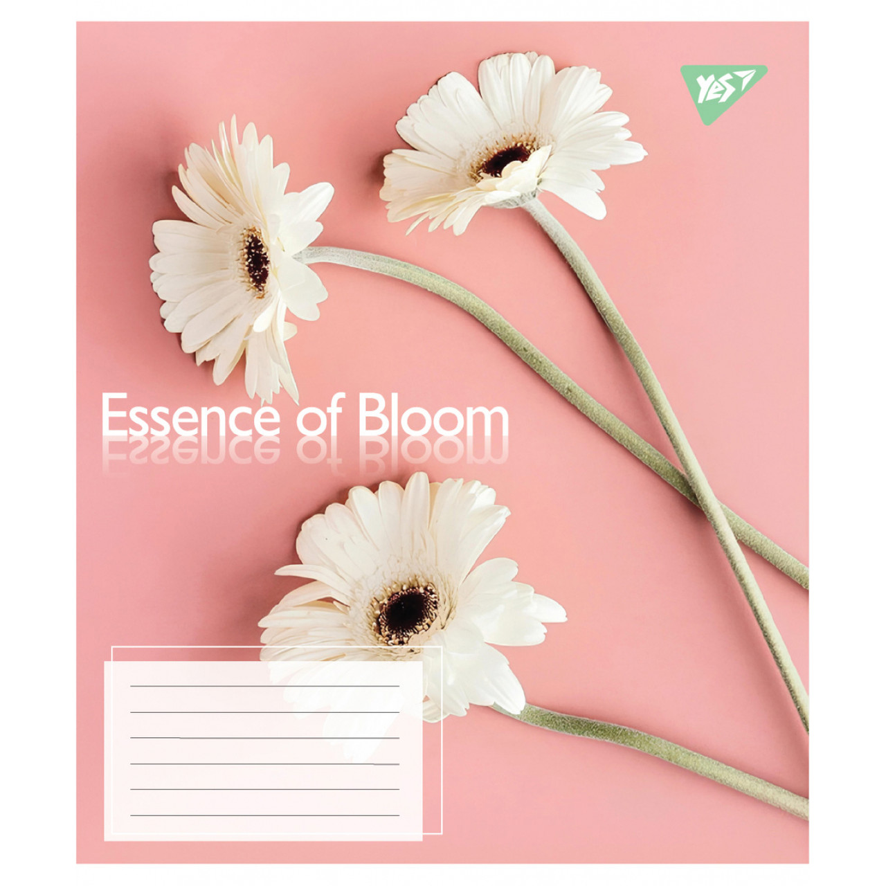 Зошит шкільний Yes Essence of Bloom А5 24 аркуші клітинка 767717
