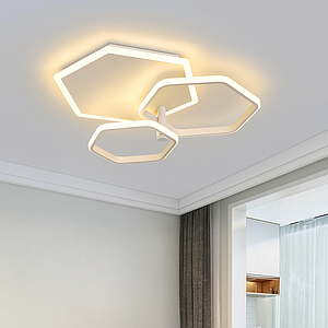Стельова Led люстра 80W білий корпус до 16м² (1164 White)