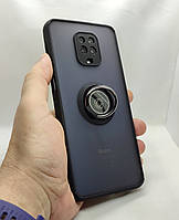 Чохол з кільцем/підставкою, для автотримача під магніт Xiaomi Redmi Note 9 PRO / 9S