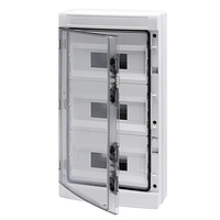 Щит 36-ват IP65 зовнішній SIRIUS GISELT, навісний G-S136 модульний, накладний пиловологозахист бокс герметичний