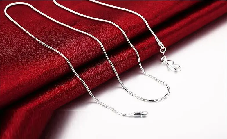 Плоский ланцюжок ланцюг на шию стерл. ср. проба унісекс, фото 1
