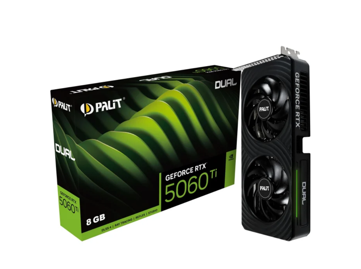 Відеокарта Palit GeForce RTX 5060 Ti Infinity 3 8GB GDDR7 DLSS4 (NE7506T019P1-GB2062S)