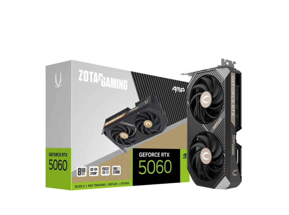 Відеокарта Palit GeForce RTX 5060 Infinity 3 8GB GDDR7 DLSS4 (NE75060019P1-GB2063S)