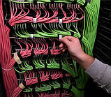 Поліестерова стрічка-липучка Brady M21-500-414 12,7мм 3,05м для друку на Velcro BradyGrip чорний на білому, фото 5