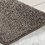 Ковролін коричневий меланжевий для спальні та вітальні ширина 4 метри Fuego 45, фото 6