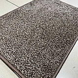 Ковролін коричневий меланжевий для спальні та вітальні ширина 4 метри Fuego 45, фото 5