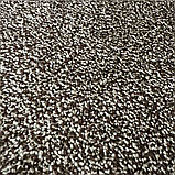 Ковролін коричневий меланжевий для спальні та вітальні ширина 4 метри Fuego 45, фото 7