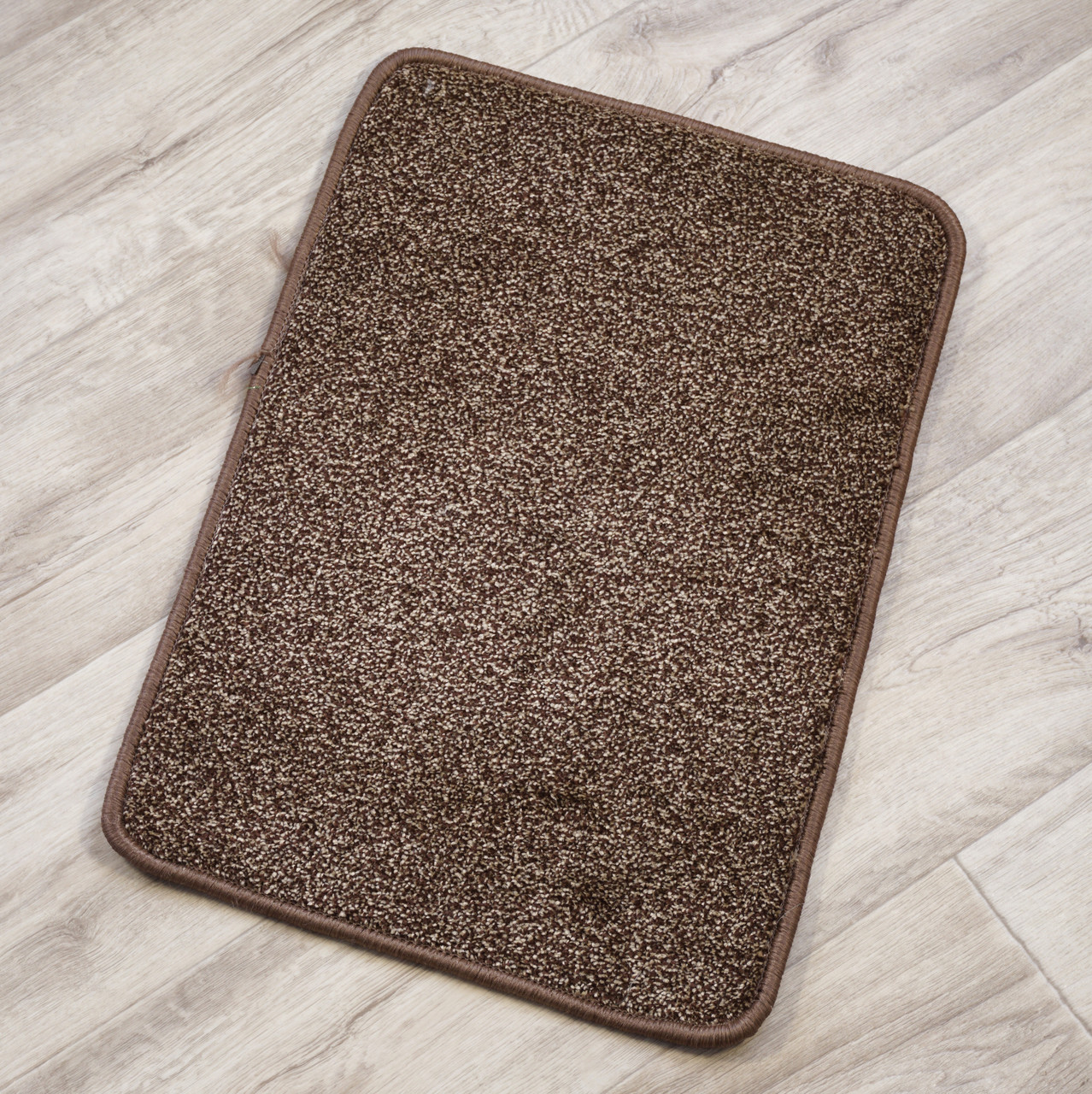 Ковролін коричневий меланжевий для спальні та вітальні ширина 4 метри Fuego 45, фото 1