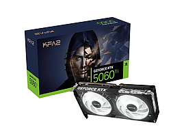 Відеокарта KFA2 GeForce RTX 5060 Ti 1-Click OC 16GB GDDR7 DLSS4 (56IZN8MDCPOK)