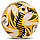 М'яч футбольний SOCCER STAR FB-4508 (PU) розмір 5 всепогодний білий-жовтий, фото 4