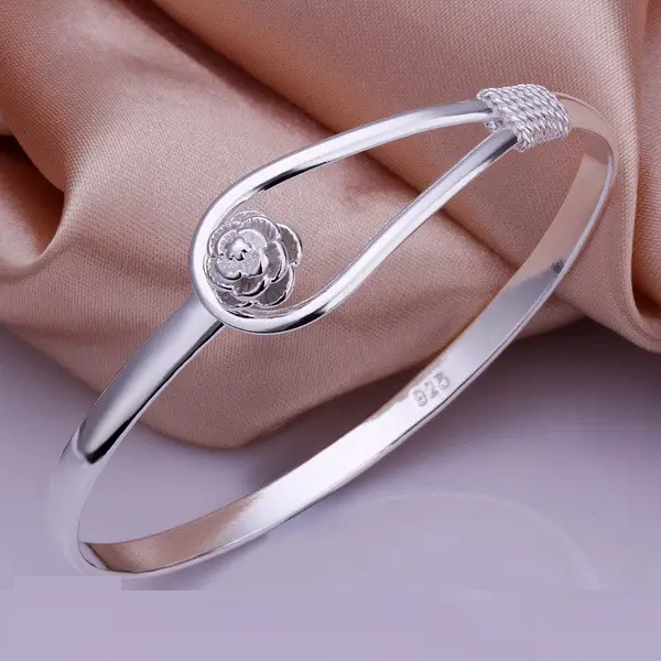 Жіночий браслет Rose Квітка Троянди стерл. ср. тіффані tiffany, фото 1