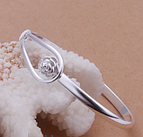 Жіночий браслет Rose Квітка Троянди стерл. ср. тіффані tiffany, фото 3