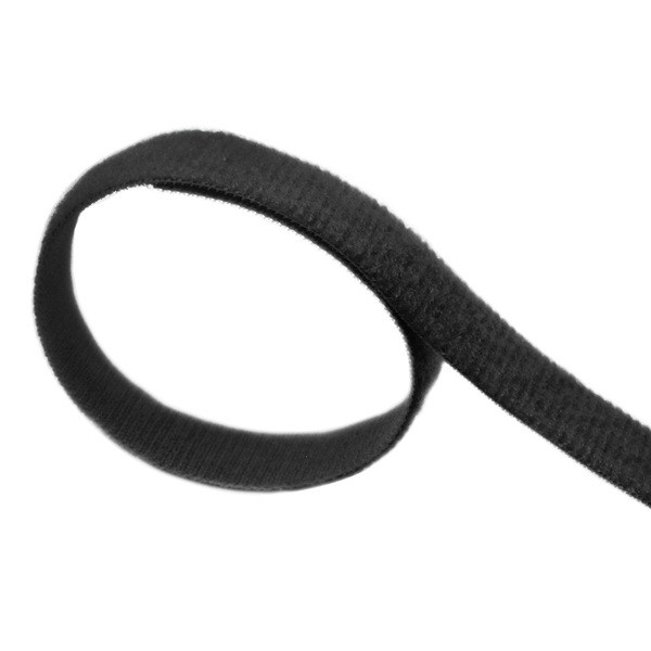 Поліестерова стрічка-липучка BradyGrip M21-250-414 6.35мм 3.05м для друку на Velcro чорний на білому