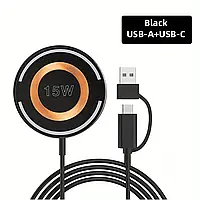 Магнітна бездротова зарядка 15W