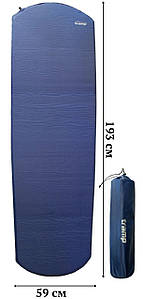 Самонадувний килимок Tramp UTRI-005 Round | Комфортний туристичний каремат, надійний захист від холоду та вологи